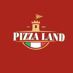 Pizza Land logo.